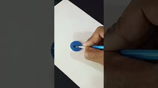 mahadev drawing on coin 🕉️🤗 drawing art viral easydrawing shorts [upl. by Nodababus921]