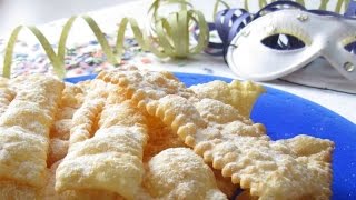 Video Ricetta le chiacchiere di Carnevale [upl. by Clarkson]