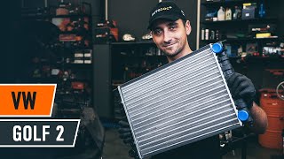 Hoe een radiator op een VW GOLF 2 HANDLEIDING AUTODOC [upl. by Oran]