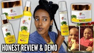 NEW Alikay Naturals Lemongrass Style Collection HONEST REVIEW amp DEMO  Lydia Tefera [upl. by Nor]