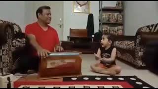 Father and Son Singing  Viral Video [upl. by Filler]