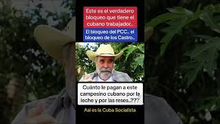 Así explotan en cuba a los campesinos  Cuanto paga el gobierno por la leche cubanos hambre [upl. by Noirrad232]