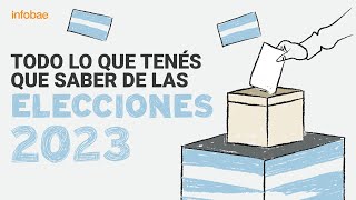 TODO LO QUE TENÉS QUE SABER DE LAS ELECCIONES 2023 [upl. by Aydan228]