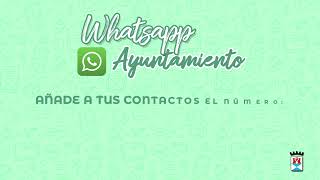 Como unirte al servicio de Whatsapp del Ayuntamiento de Castilleja de la Cuesta [upl. by Airamesor563]