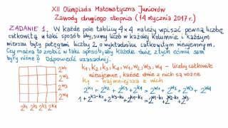 XII OMJ Zawody drugiego stopnia  zadanie 1 i 2 [upl. by Bunting458]