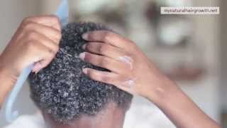 132 How to Detangle Natural Hair TWA On a Budget [upl. by Benedicta]