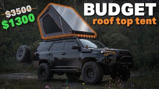 BEST Budget Roof Top Tent  Spacious Durable Camping Luxuries  Save money Discount Code [upl. by Jabe]