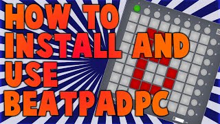 How To DownloadInstallHow To Use BeatpadPC [upl. by Neirual]