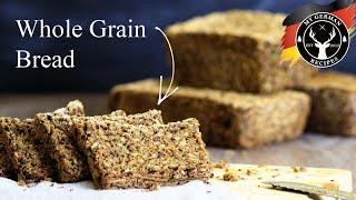 Mulitgrain Bread  Wholegrain Bread  Dark Rye Bread ✪ MyGermanRecipes [upl. by Stevie57]