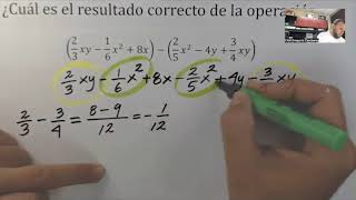 Algebra Básica  Suma Algebraica con Fracciones  Curso de Preparación para TECNM [upl. by Elfstan]