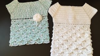 Tuto robe fille tous âge au crochet [upl. by Acinoj]