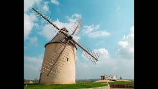 Le dernier moulin des Landes à BénesselèsDax [upl. by Nallij]