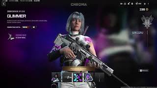 SEASON 2 RELOADED MW3WARZONE CHROMA OPERATOR BUNDLE GLIMMER BYLINE [upl. by Vetter448]