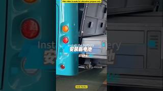 Chinese electric bus charging station amazingfacts technology automobile car science facts [upl. by Aissak]