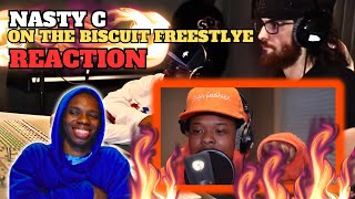 Nasty C 2023 Freestyle REACTION On The Biscuits Nasty C Is Back 🔥 [upl. by Nagorb]