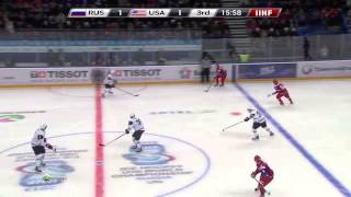 Russia  USA 21 U20 IIHF WJC 2013 █ Россия  США Молодежный чм [upl. by Angelina]