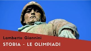 Storia Le Olimpiadi moderne [upl. by Mylo]