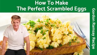 Gordon Ramsay Scrambled Eggs Recipe Fluffy Breakfast Delight [upl. by Tdnaltroc]