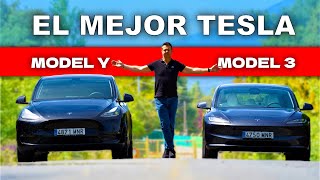 Tesla Model 3 contra Tesla Model Y ¿Cual es Mejor [upl. by Lathe]