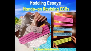 Modeling ECRs in a fun engaging way Extended Constructed Responses  STAAR  TEKS [upl. by Hrutkay]