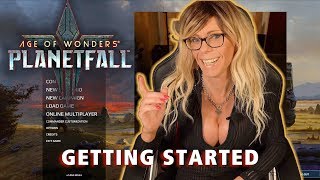 AoW Planetfall  Beginners Guide EP 1  Getting Started [upl. by Wilmette526]