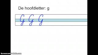 de hoofdletter g [upl. by Vasili]