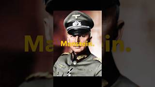 3 LittleKnown Facts About General Erich von Manstein facts general biography germany war [upl. by Assirek]