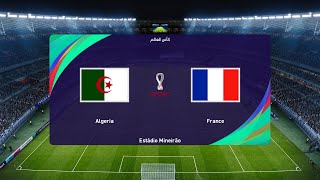 Algeria vs France l World Cup 2024 Qualifiers l Griezmann vs Riyad Mahrez PES [upl. by Adnak146]