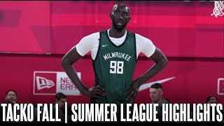 Tacko Fall FULL 2023 Summer League Highlights ᴴᴰ [upl. by Toland]