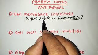 ANTIFUNGAL DRUGS  DRUG OF CHOICE  RRB PHARMACIST EXAM  GPAT  ESIC  PART12 [upl. by Pihc]