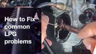 How to Fix Common LPG Problems  Vaporiser  Reducer Injectors [upl. by Nomde]