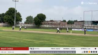 Live Cricket Match  SPARK STORM vs RIGHT CHOICE  13Sep24 0700 AM  Electronic Cricket League Se [upl. by Inger227]