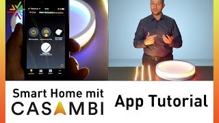 CASAMBI Netzwerk Tutorial  Wir erklären Ihnen die Funktionen der CASAMBI App [upl. by Jock]