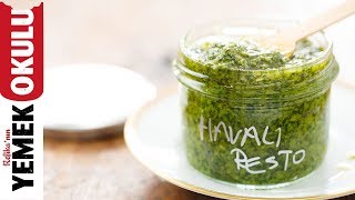 Havalı Pesto Sos Yapımı  Pesto Sosu Nasıl Yapılır  Kiler [upl. by Kiefer]