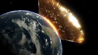 Discovery Channel  Miracle Planet  Large Asteroid Impact Simulation [upl. by Hoffarth]