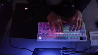 ASMR Thocky Keyboard Sound Test EPOMAKER x LEOBOG Hi75 [upl. by Clute]