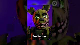 Real SPRINGTRAP Animatronic 🤯 fnaf shorts [upl. by Lyrret]