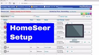 New installation of HomeSeer  Automate your house [upl. by Tomasine805]