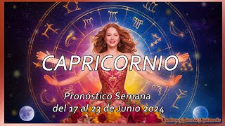 CAPRICORNIO SEMANA DE Equilibrio EMOCIONAL Y Nuevos INICIOS DEL 17 AL 23 DE JUNIO 2024 [upl. by Einamrej11]