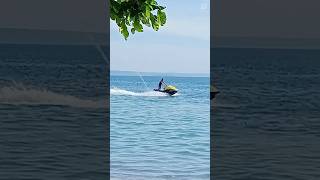 Speedboat in Davao de Oro speedboat sea bluesea shore seashore [upl. by Coveney]