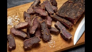 How To Make Traditional South African Beef Biltong [upl. by Leatrice]