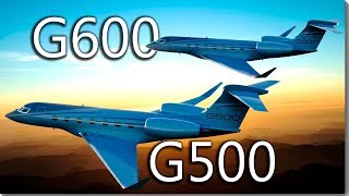 Gulfstream G500 and G600  the advanced jet brothers [upl. by Eioj]