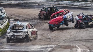 1600cc National Bangers Angmering Raceway 20th January 2019 [upl. by Ellehcal]