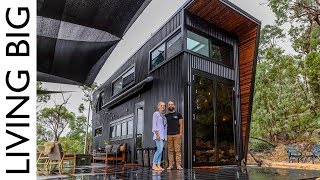 This Ultra Modern Tiny House Will Blow Your Mind [upl. by Rekoob]