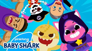 Halloween Party with Baby Shark amp The Wiggles  Halloween Songs  Baby Shark Official x thewiggles [upl. by Nyllek]