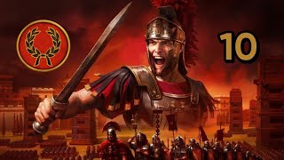 INVADING AFRICA Total War Rome Remastered  Julii Campaign 10 [upl. by Stormie93]