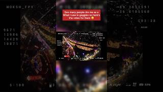 Goggles DVR from ayodhyadiwali dipotsav diwali fireworks fire ram hanuman fpv drone love [upl. by Eeladnerb]