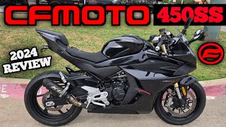 2024 CFMOTO 450 SS Ride amp Review  Better Than it has to BE [upl. by Doownelg12]