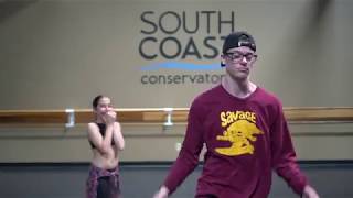 How To Floss a Popular Hip Hop Dance Move  How to Tuesdays with South Coast Conservatory SCC [upl. by Marc760]