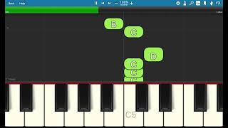 🎹 Deck the Halls Piano Tutorial  Easy 1Handed Melody in 5Finger Position 🎶 [upl. by Refanej]